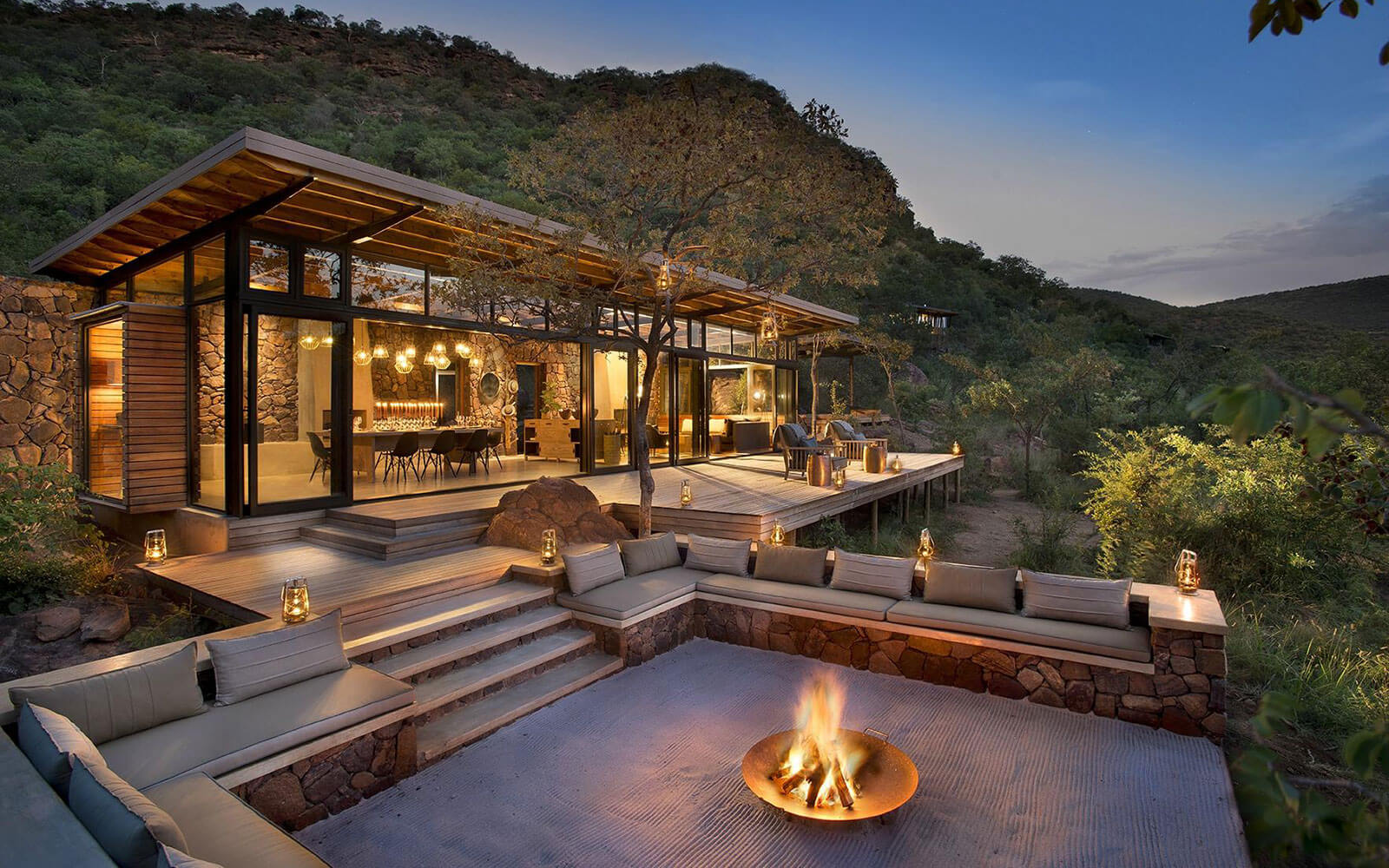 Safari lodge and boutique hotel web design