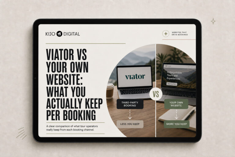 Cover of the guide Viator vs Your Own Website: What You Actually Keep Per Booking